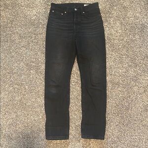 Woman’s Levi Selvadge Denim 501 Jeans